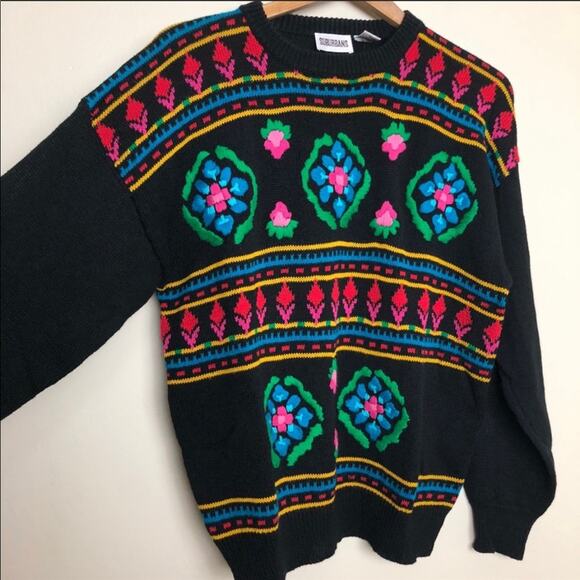 Vintage Embroidered Crewneck Sweater - Picture 3 of 8